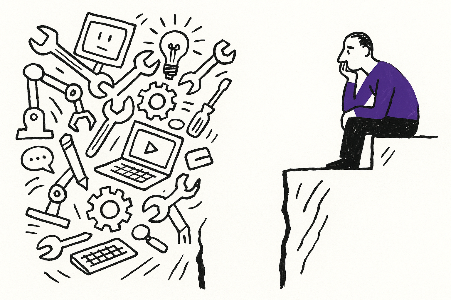 The Gap Between AI Adoption and AI Thinking