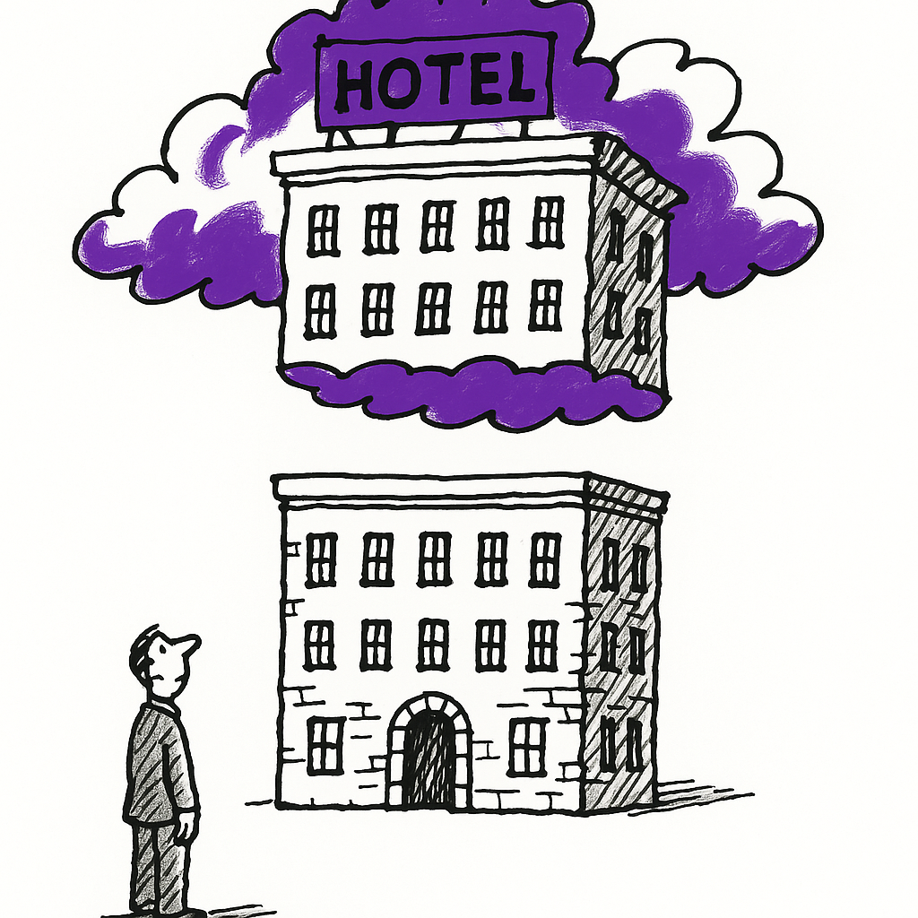 Hotel chains separating asset ownership from brand operations