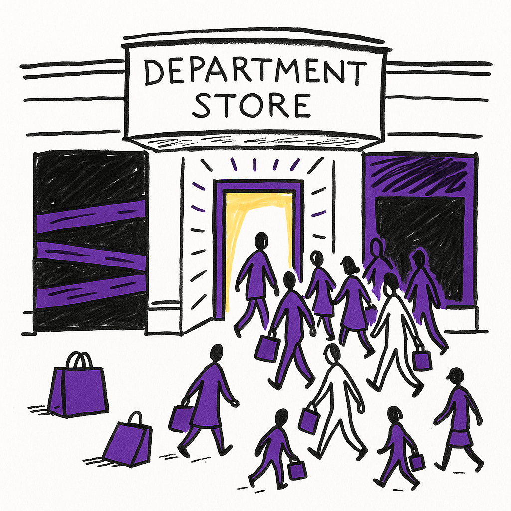 Department stores closing underperforming locations