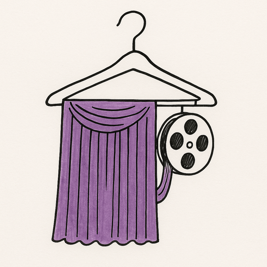 Illustration of the convergence of fashion brands with entertainment and media content