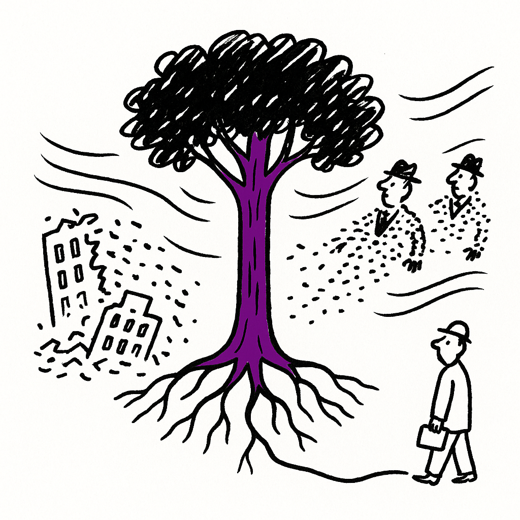Authentic brand value standing firm while middlemen dissolve
