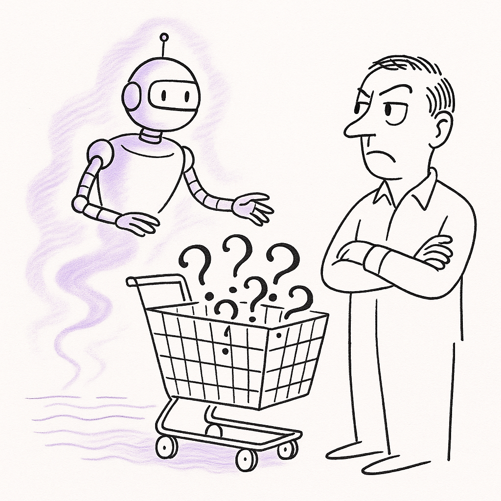 The promise of AI shopping agents versus the reality of trust gaps