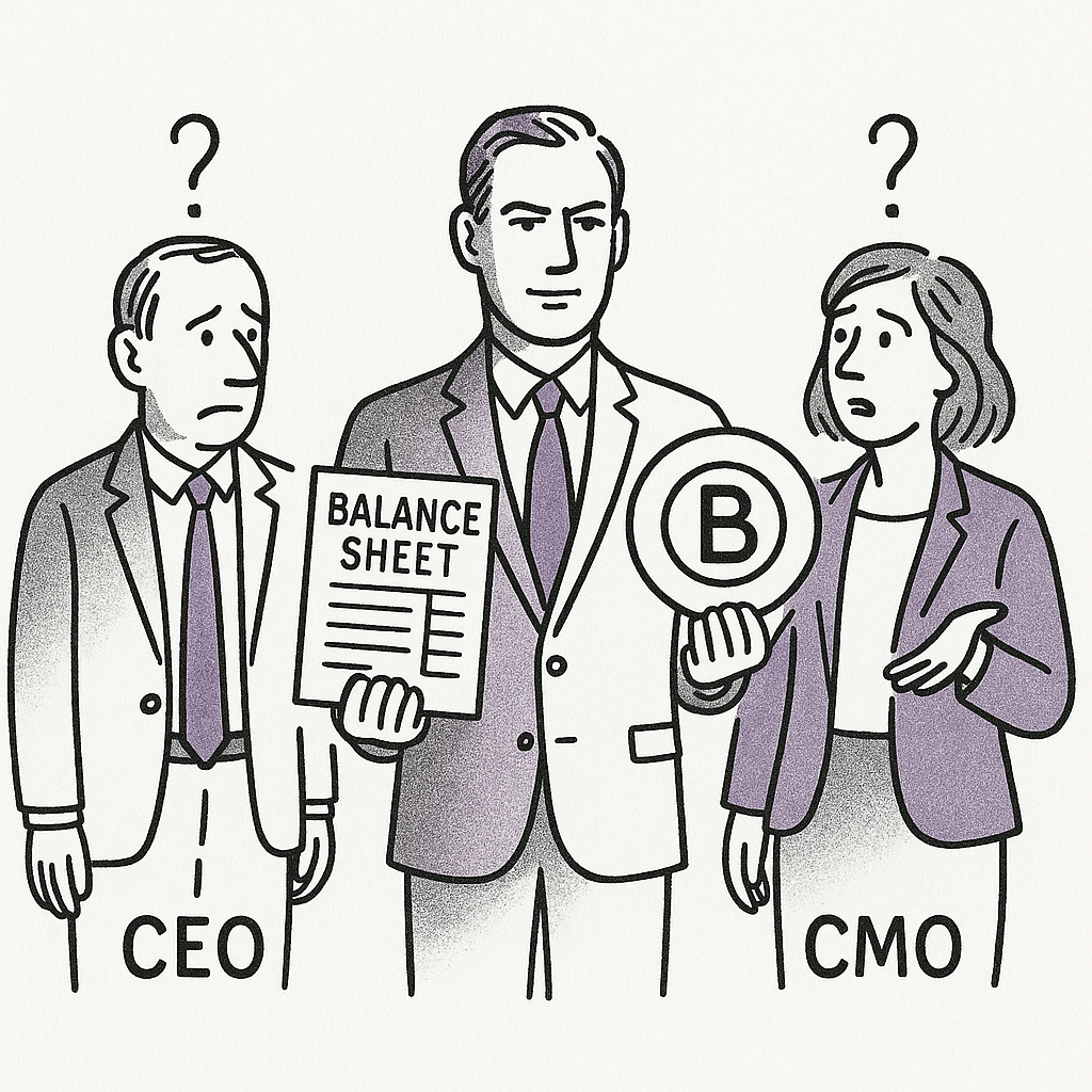 CEO and CMO converging into unified brand ownership