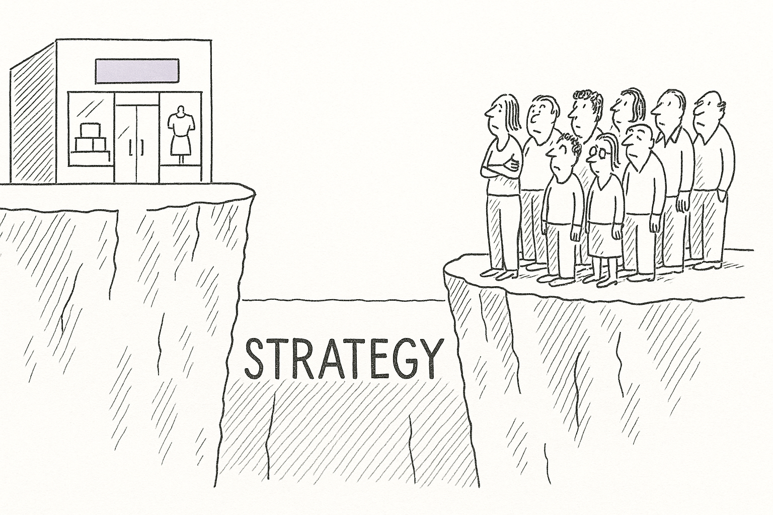 The Strategy Gap: Why Stores Aren't Strategies and AI Won't Save You
